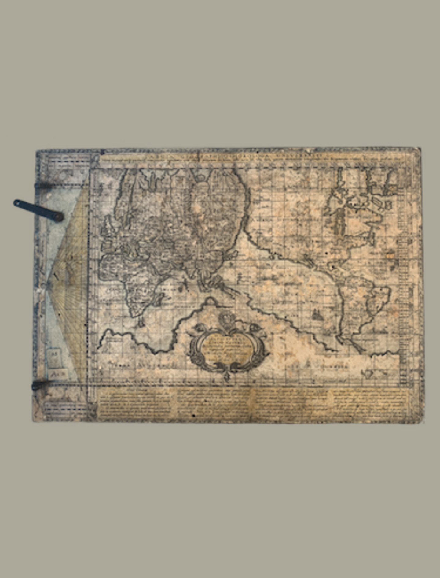 <b>Weltzeitbestimmungskarte, 1664</b></br>Kölnisches Stadtmuseum | Bildnachweis: Eigenes Foto