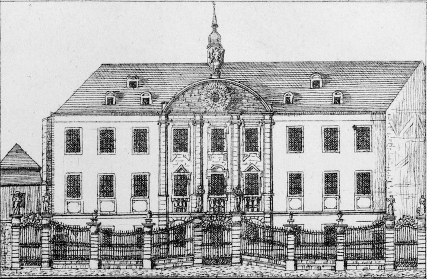 <b>Friedrich August Mottu, Gymnasium Tricoronatum, Marzellenstraße, 1827</b></br>Kölnisches Stadtmuseum | Bildnachweis: Rheinisches Bildarchiv Köln, rba_L000393_14